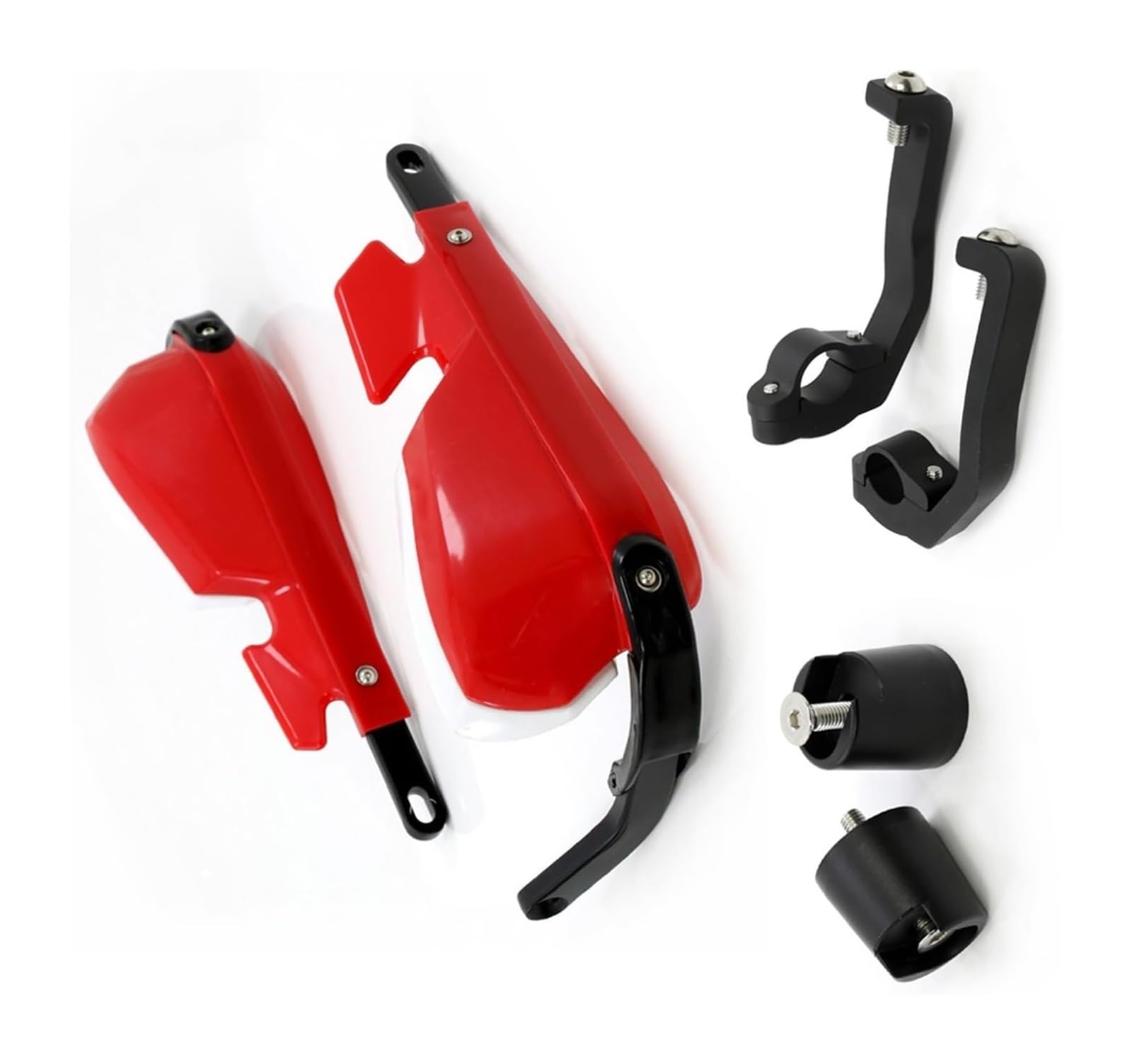 Motorrad Handschutz Für CB500X CB500 2019 2020 2021 2022 Motorrad Handprotektoren Lenker Guards Handschutz(rot) von NIKISO