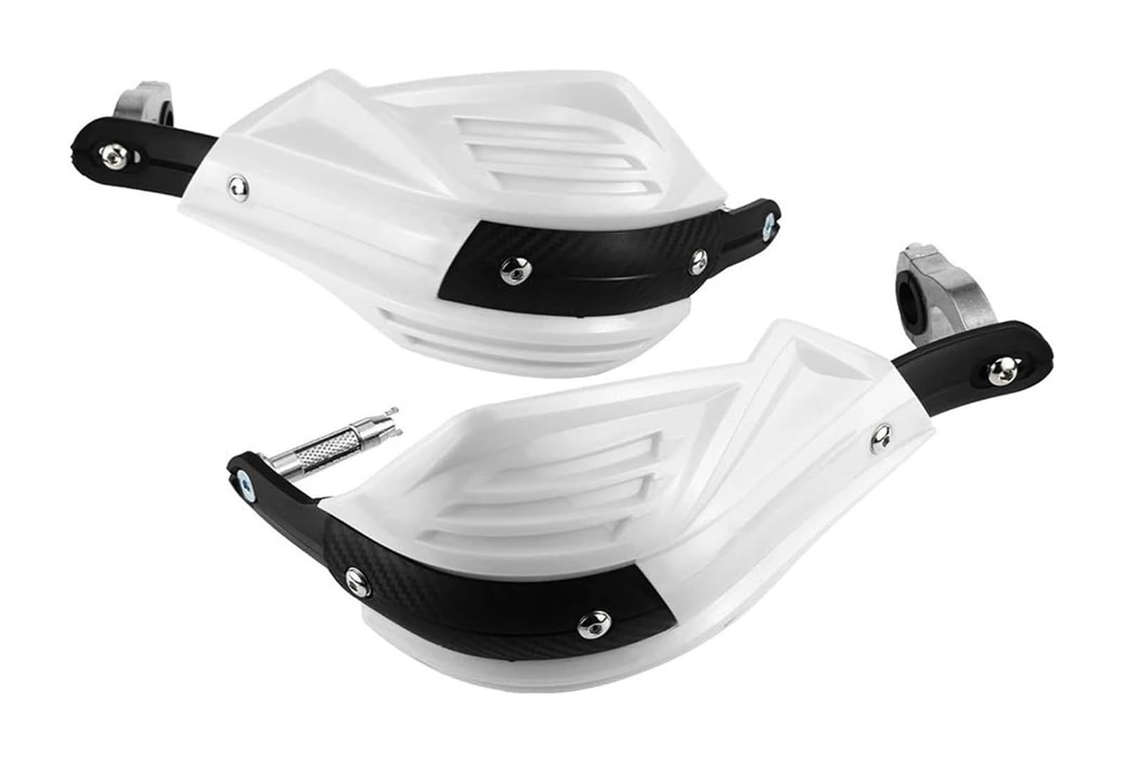 Motorrad Handschutz Für CRF250L CRF250M CRF 250 CRF250 LM Für Rally Handschutz Lenker Hand Schild Griff Schutzfolie Hand Guards Schutz(Weiß) von NIKISO