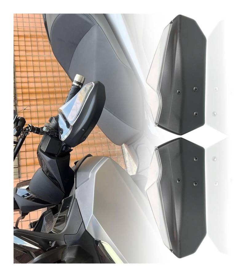 Motorrad Handschutz Für FORZA350 NSS350 2021-2024 Schwarz Handschützer Bremskupplungshebel Schutz Handschutz Schild Handschützer Schutz(Transparent 1 Set) von NIKISO