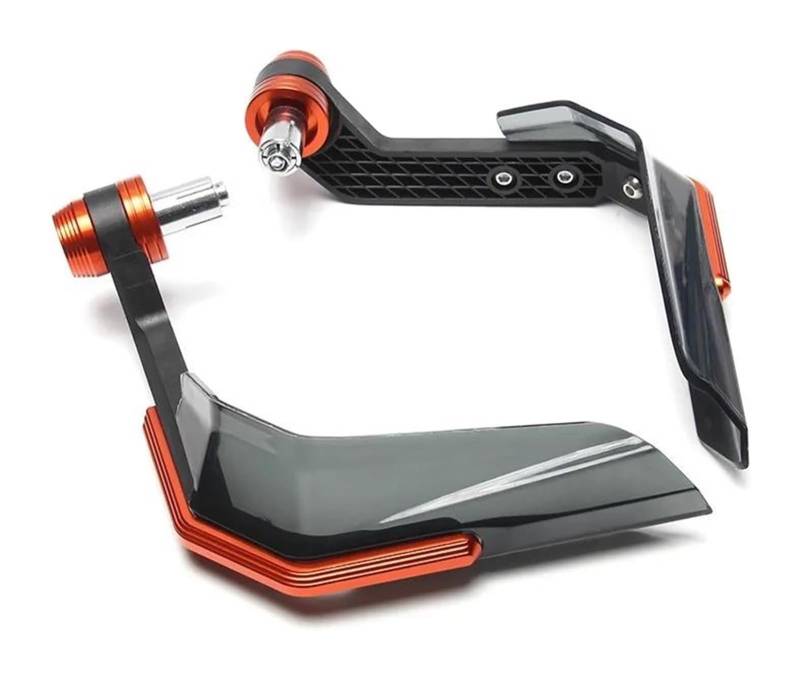 Motorrad Handschutz Für Suz&uki UY125 UU125 Motorrad Lenker Handschutz Schutz Hand Griff Schild Schutz Refit Zubehör(Orange) von NIKISO