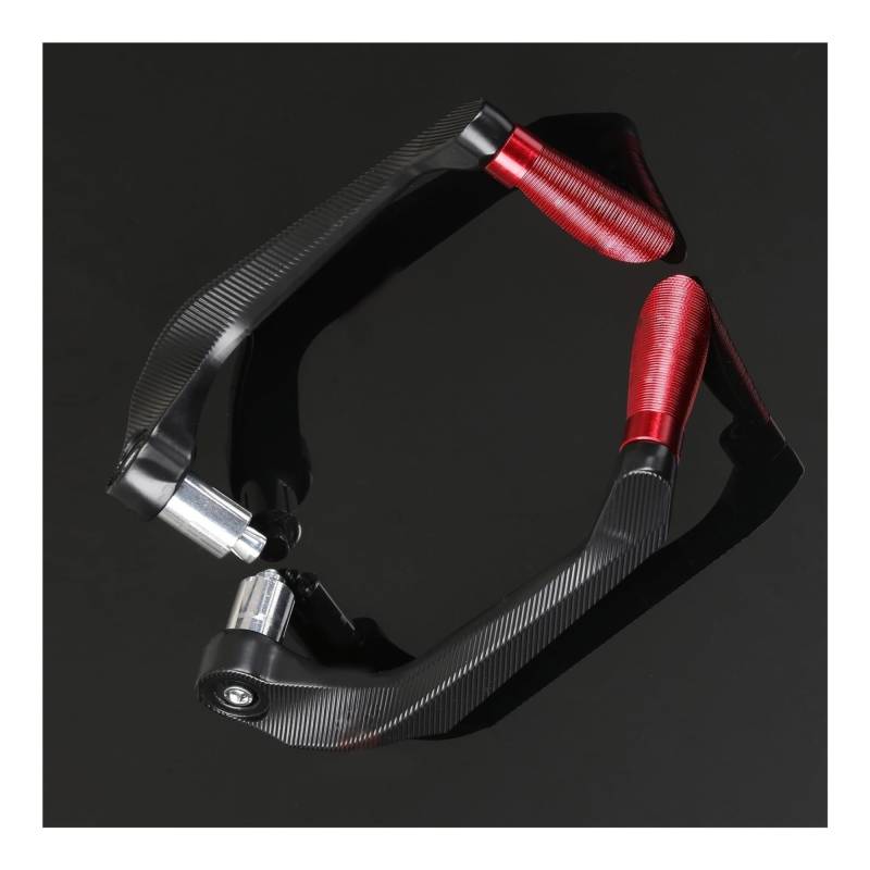 Motorrad Handschutz Für Y&amaha MT03 MT07 MT09 MT-10 MT-125 MT-01 Lenkergriffe Bremskupplungshebel Schutzfolie Handgriffe Bar Endkappe(rot) von NIKISO