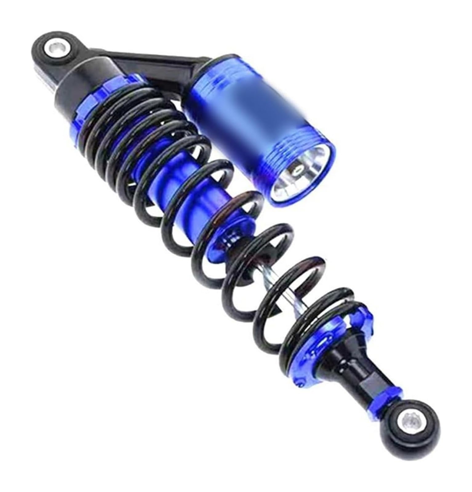 Motorrad Stoßdämpfer Hinten Für K&awasaki Roller ATV Quad Universal 320mm 340mm Motorrad Hintere Luftstoßdämpfer Hinterradaufhängung(320mm Blue Round) von NIKISO