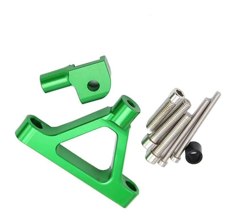 Motorrad Stoßdämpfer Hinten Für Kawa&saki Für Ninja ZX10R ZX 10R 2004 2005 Motorrad Einstellbare Lenkung Stabilisierung Stoßdämpfer Halterung Montage Unterstützung Kit(Zx6r(07-08)-Titanium) von NIKISO