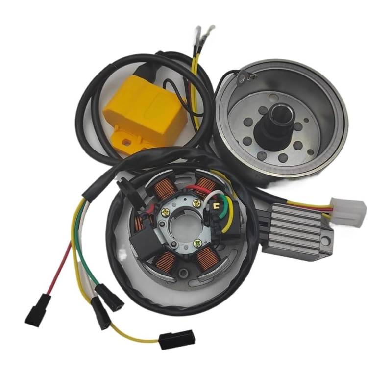 Motorradzündung Für Motorspule Für Derbi 50 AC Für Piag&gio 50 LC 2006- (D50B) Zündung Stator Spule Für 12V Schwungrad Rotator CDI Gleichrichter Stator Spulen Zündung Set(6649005-94mm) von NIKISO