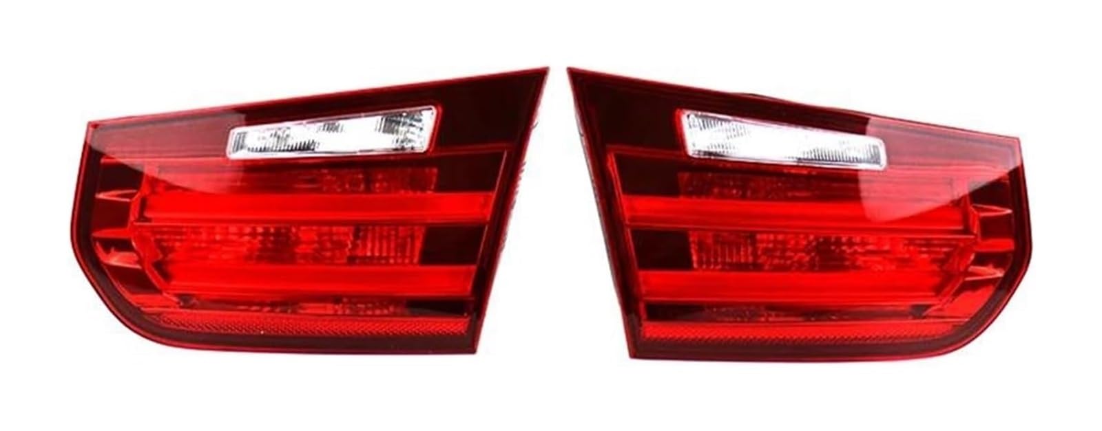 NIKISO Auto Rückspiegel Anzeige Lampe Für 3 Serie Für F30 316 318i 320i 2012-2016 Auto Hinten Rücklicht Bremse Rücklicht Mit Keine Glühbirnen Auto Hinten Licht Baugruppen(Inside 1 Pair) von NIKISO