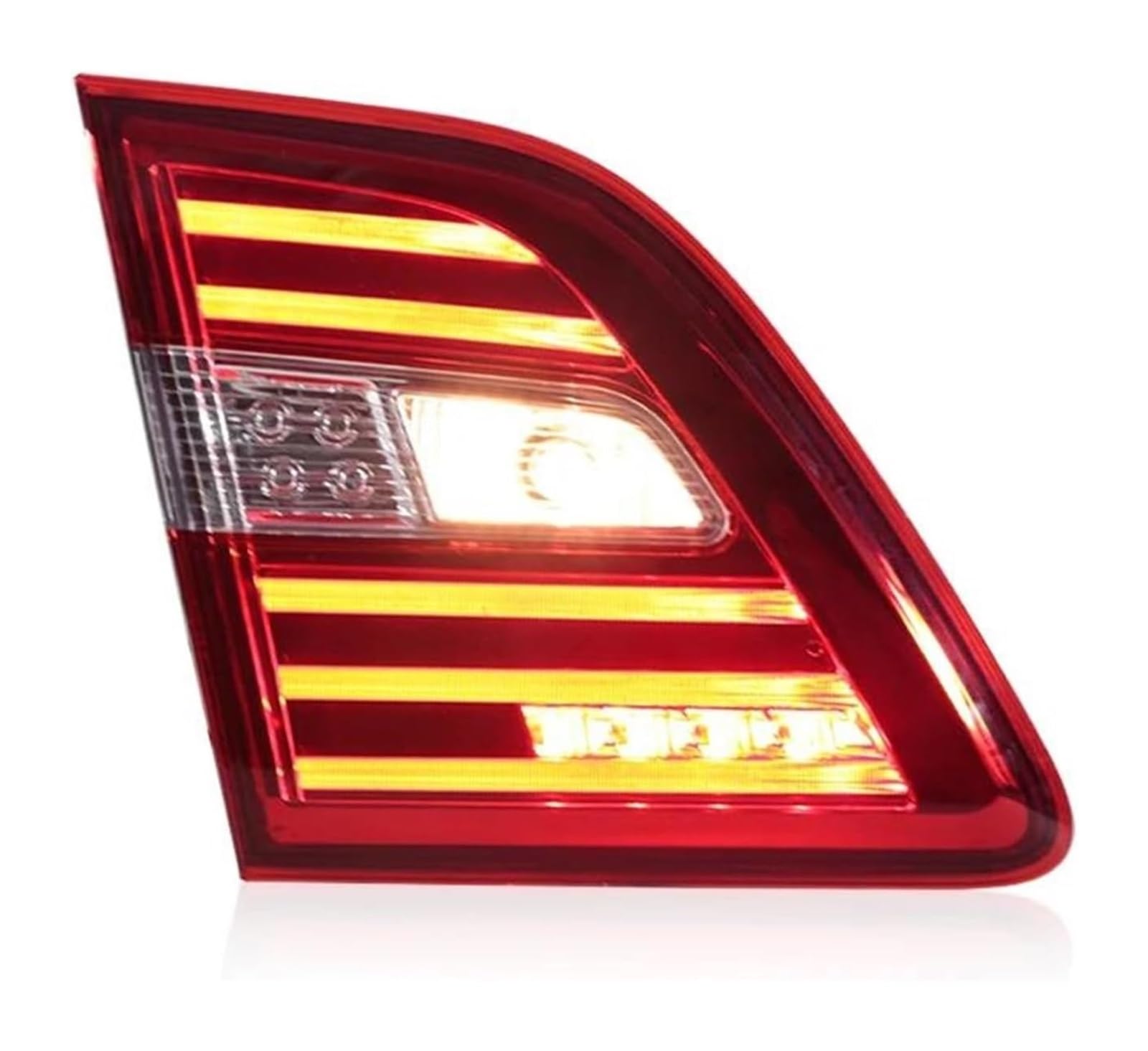 NIKISO Auto Rückspiegel Anzeige Lampe Für B&enz Für W166 Für ML300 Für ML350 Für ML400 2012-2015 Auto Styling Auto Rücklicht Hinten Rücklicht Baugruppen Lamptaillight Lampe(Inner Left) von NIKISO