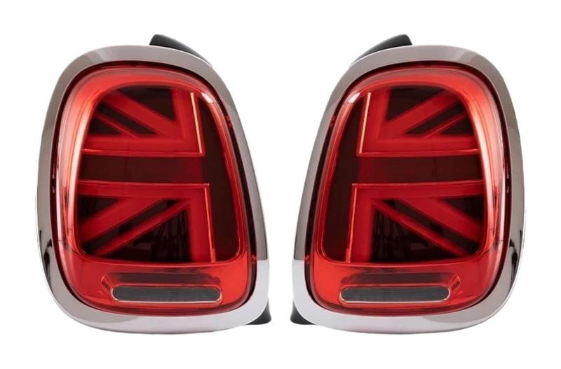 NIKISO Auto Rückspiegel Anzeige Lampe Für M&ini Für Cooper Für F55 Für F56 Für F57 Bremse Reverse Blinker Licht Hinten Schwanz Lampen Auto Rück Licht Montage Baugruppen(2014-2019 a) von NIKISO