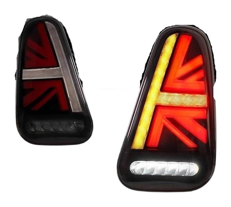 NIKISO Auto Rückspiegel Anzeige Lampe Für M&ini Für Coopers Für R50 Für R52 Für R53 Bremse Hinten Reverse Blinker Rückleuchten Rückleuchten Auto Hinten Rücklicht Baugruppen(2pcs Smoke) von NIKISO