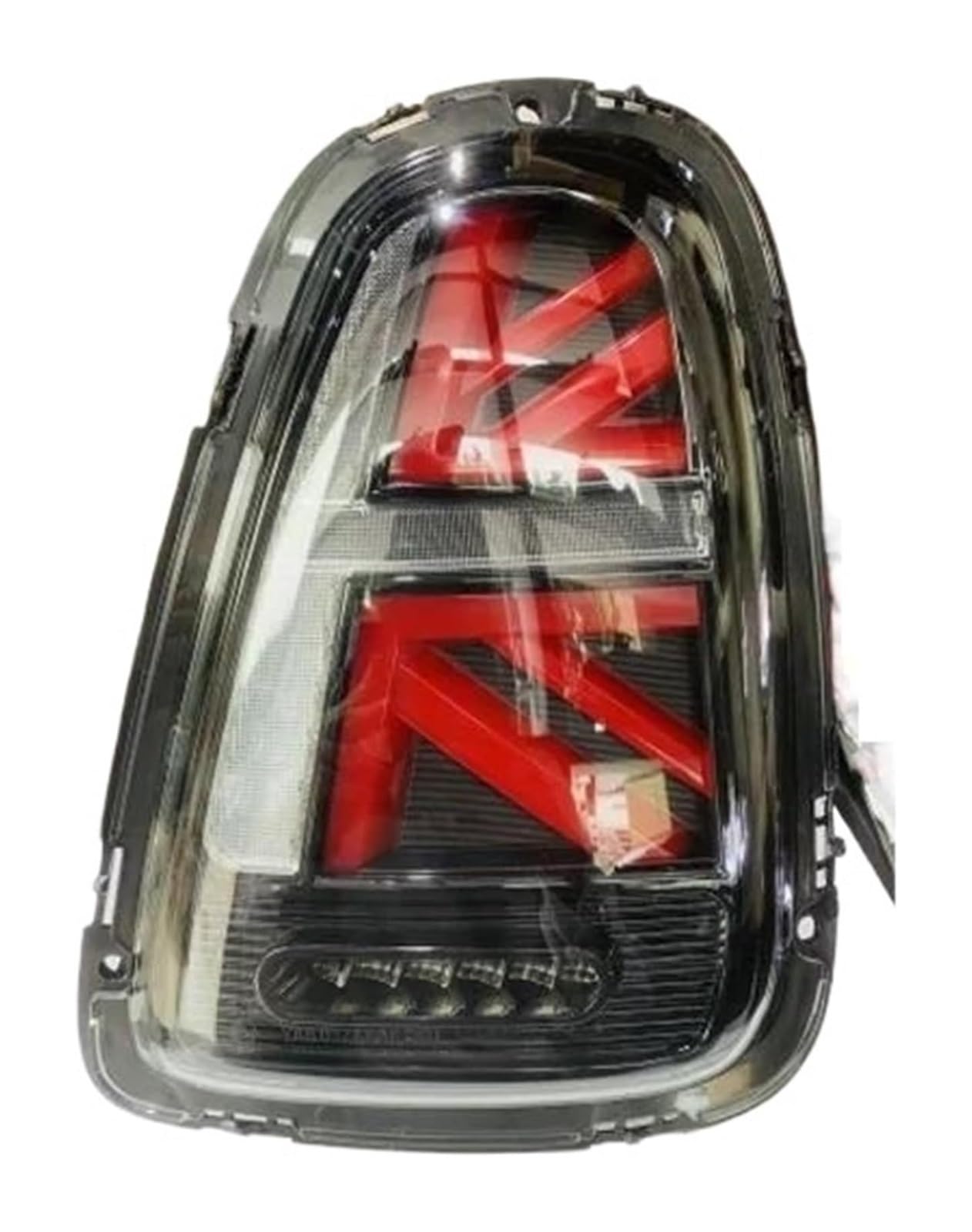 NIKISO Auto Rückspiegel Anzeige Lampe Für M&ini Für R56 Für R57 Für R58 Für R59 Blinker Bremslicht Rückwärts Lampe Montage Auto Hinten Schwanz Licht Baugruppen(2 Side Red and Smoke,2011-2013) von NIKISO