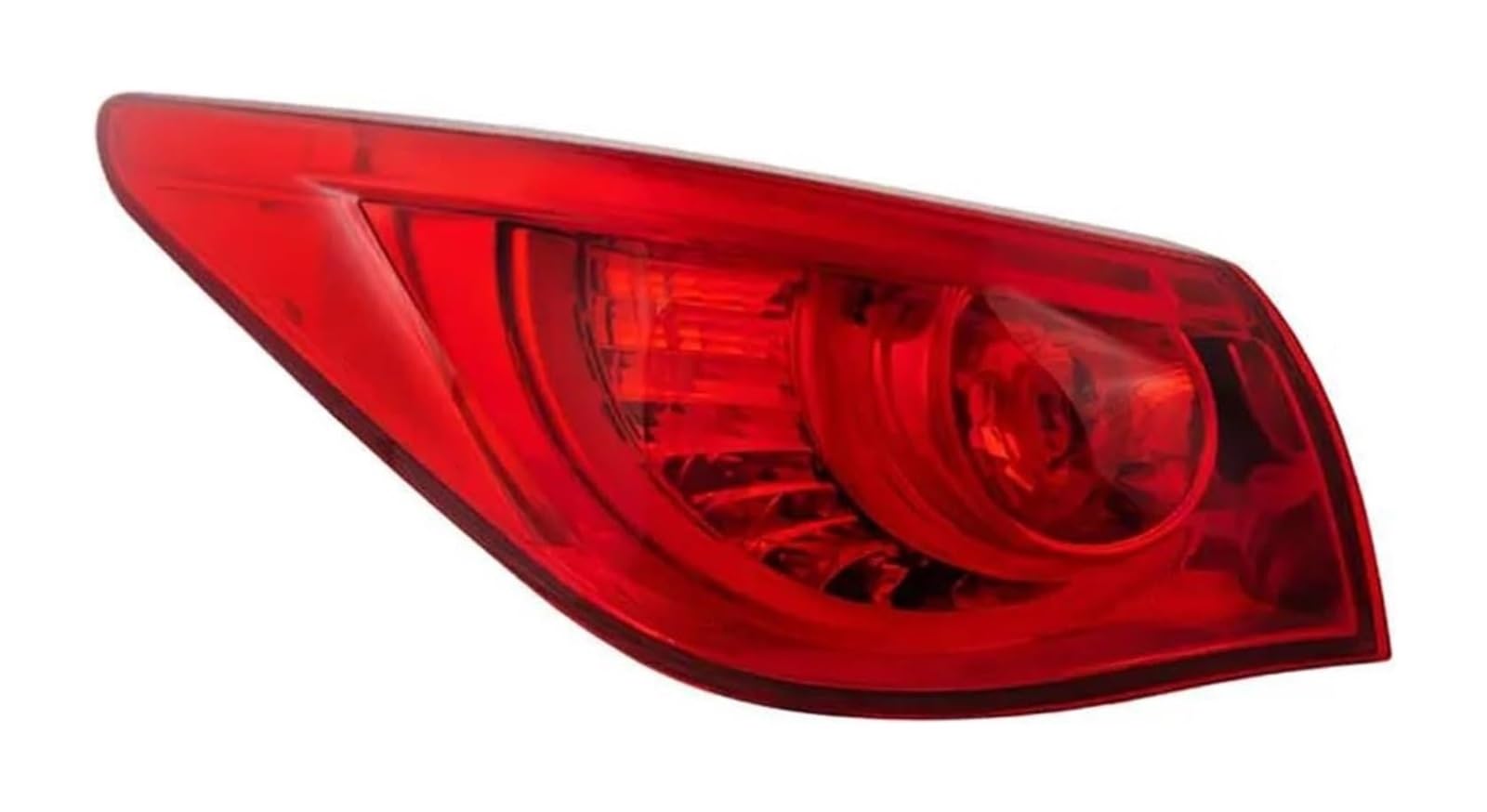 NIKISO Auto Rückspiegel Anzeige Lampe Für Q50 2014-2017 Bremsleuchte Blinker Innen Außen Rücklicht Montage Auto Hinten Schwanz Licht Auto Licht Baugruppen(Outside Left) von NIKISO