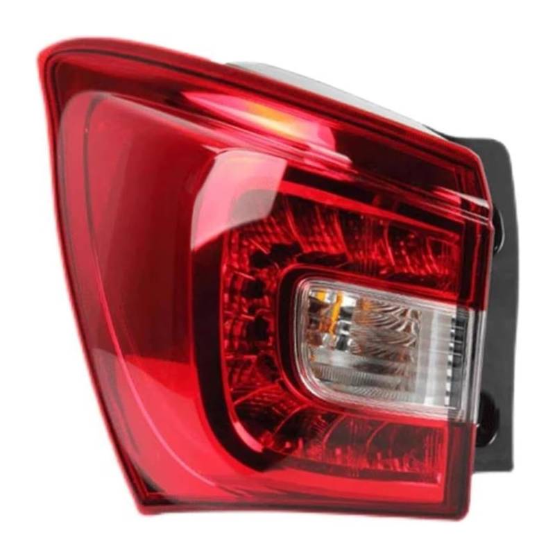 NIKISO Auto Rückspiegel Anzeige Lampe Für Suz&uki Für SX4 Für S-CROSS 2017-2021 Auto Rücklicht Bremse Reverse Blinker Warnung Lampe Rücklicht Hinten Schwanz Licht Baugruppen(Outer Left) von NIKISO