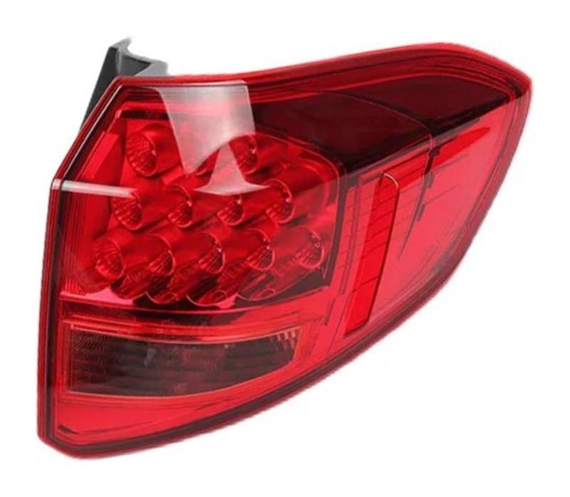 NIKISO Auto Rückspiegel Anzeige Lampe Für Suz&uki Für Vitara 2016–2018 Auto-Heckstoßstange Rücklicht Stopp-Warnleuchte Bremslicht Blinker Rücklicht-Baugruppen(Halogen Inner,Left Side) von NIKISO