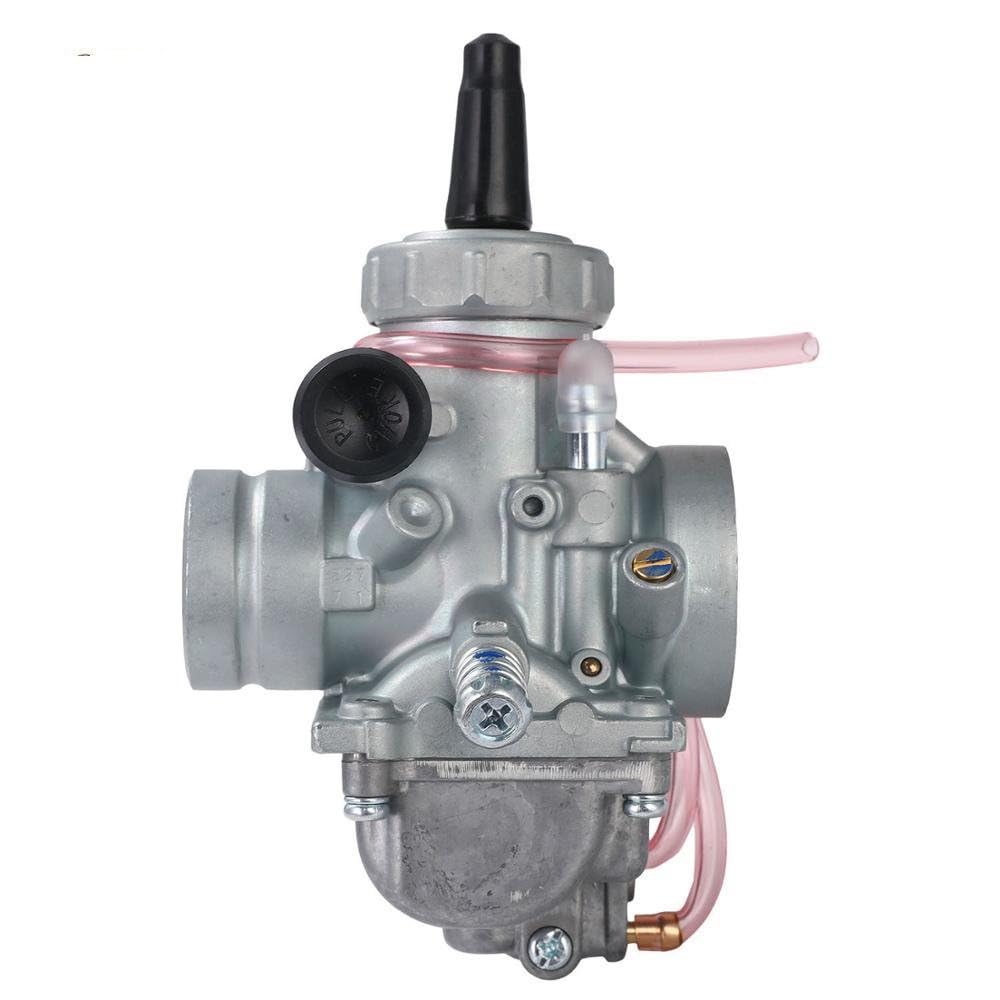 Carb Carburetor MotorradVergaser Für KAWASAKI Für KX80 1981 1982 Für KX 80 Motorrad Für Mikuni VM24 Vergaser PE28 28mm Carb Für 125 140 150 160cc von NIKKHO