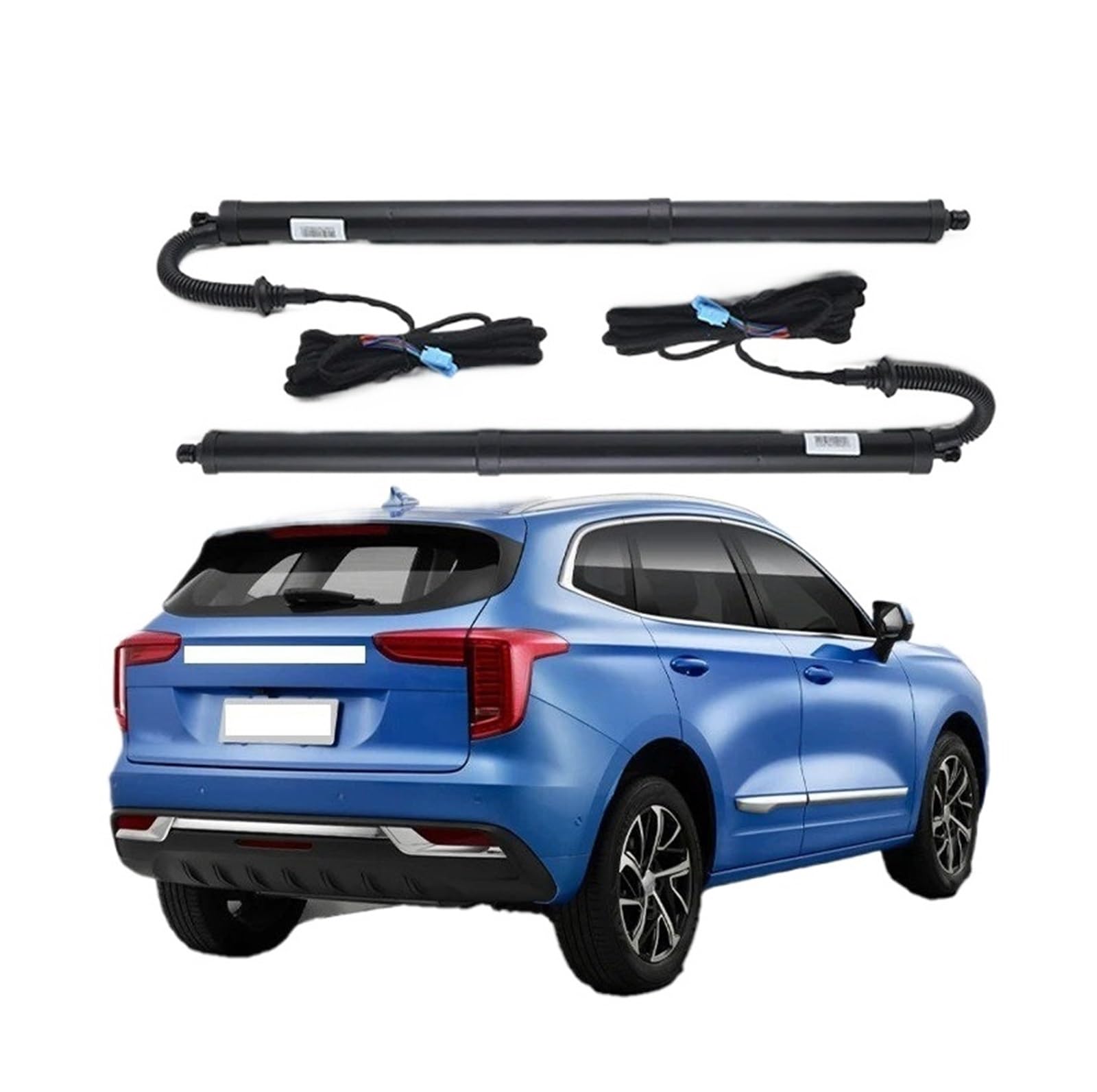 Für Haval Für Jolion 2021 2022 2023 2024 Automatische Heckklappe Elektrische Heckklappe Lift Prop Power Hinten Tür Heckklappe Strut Antriebseinheit Heckklappe Gasdruckfeder(No Foot Sensor) von NIKKHO