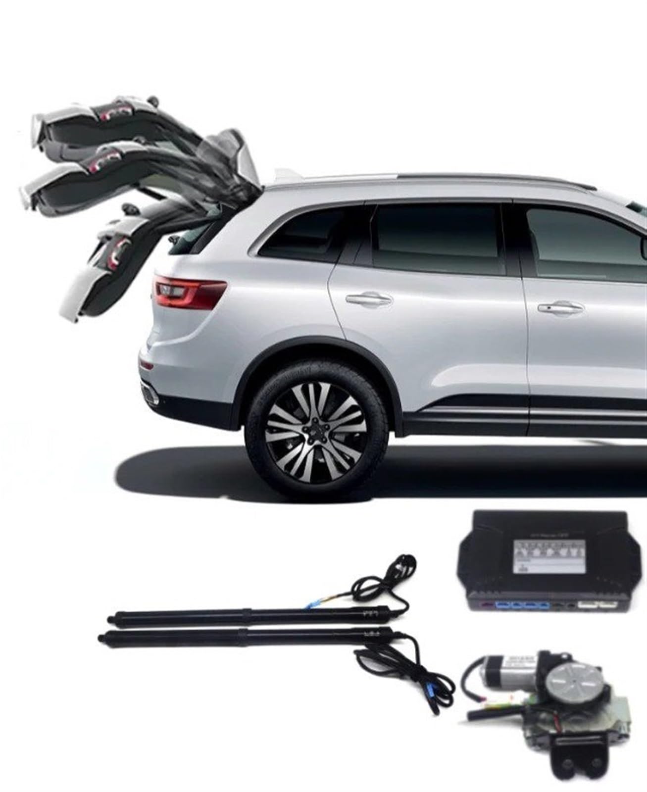 Für Koleos 2017 2018 2019 2020 2021 2022 2023 Elektrische Heckklappe Hebebühne Auto Automatische Stamm Öffnung Drift Stick Kit Antriebseinheit Heckklappe Gasdruckfeder(No Kick Sensor) von NIKKHO