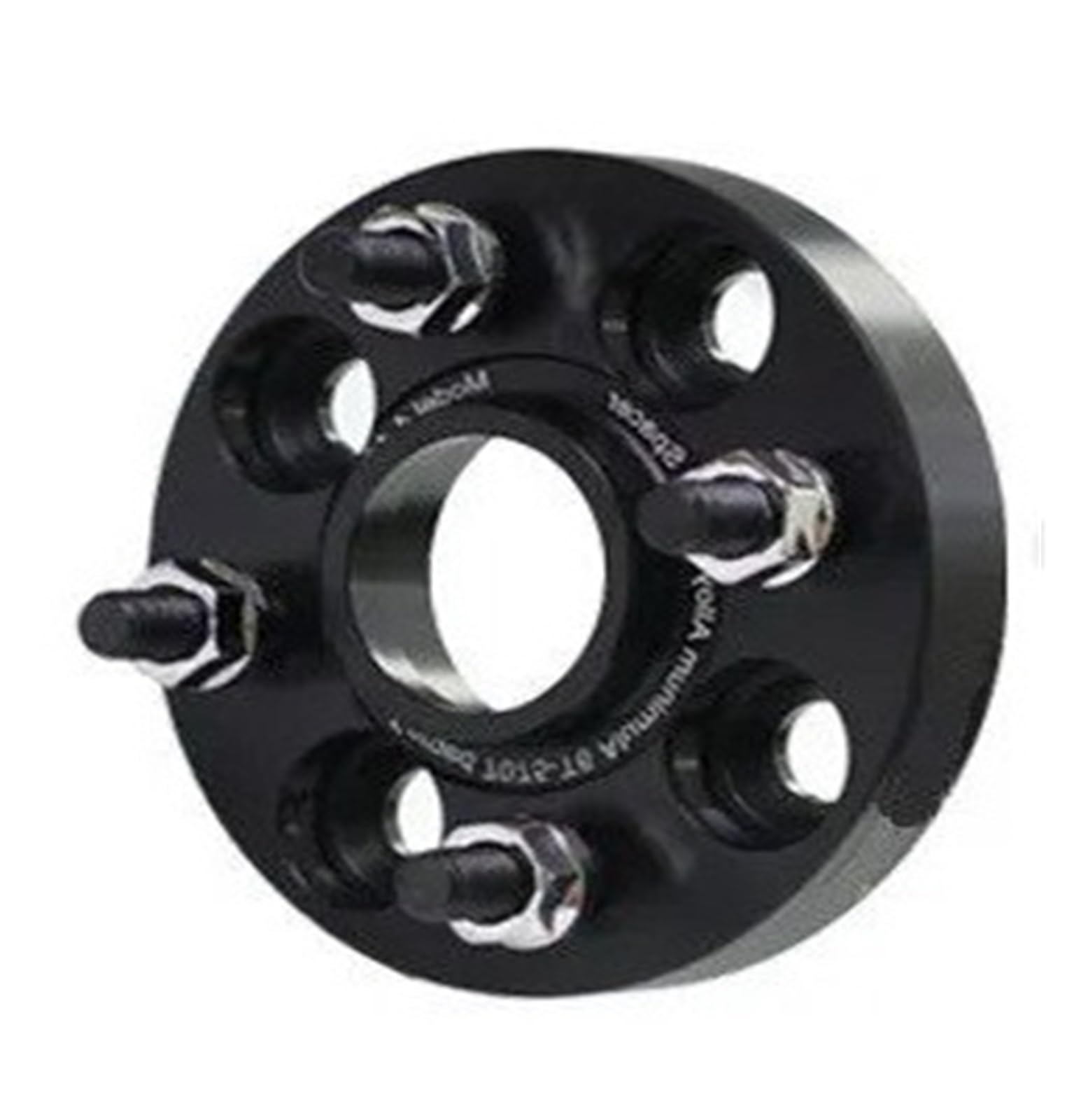 Spurverbreiterungen 5x114,3 Bis 5x112 5x100 5x108 5x110 5x120 5x127 5x130 Aluminium-Umrüstadapter Für Spurverbreiterungen Rad Distanzscheiben(Black 4 holes) von NIKKHO