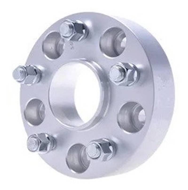 Spurverbreiterungen 5x114,3 Bis 5x112 5x100 5x108 5x110 5x120 5x127 5x130 Aluminium-Umrüstadapter Für Spurverbreiterungen Rad Distanzscheiben(Silver 5 holes) von NIKKHO