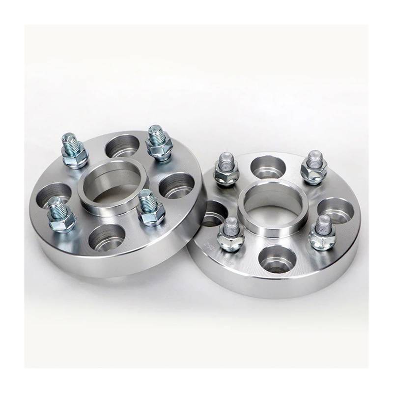 Spurverbreiterungen Für 4 Lugs Universal Series 15/20/25/30mm Spurverbreiterung Adapter 2 Stück PCD 4x110 Mittelbohrung 60,1mm Rad Distanzscheiben(15mm M12x1.5) von NIKKHO