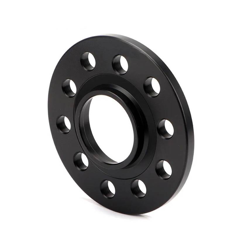 Spurverbreiterungen Für 6 Lug 3/5/8/10/12/15mm Spurverbreiterung Adapter 2 Stück PCD 6x139,7 ID = OD = 67,1mm Rad Distanzscheiben(3mm Black) von NIKKHO