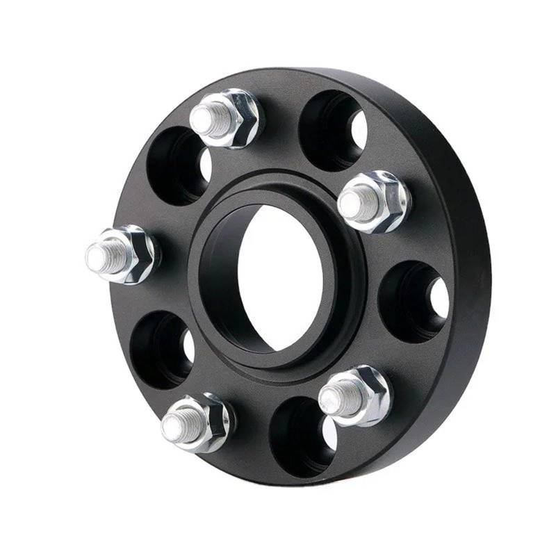 Spurverbreiterungen Für E46 E60 E90 F10 F30 Spurverbreiterungen 5x120 CB 72,6mm M14x1.5 Hub Adapter Reifen Zubehör 1 Stück Rad Distanzscheiben(Black 35mm) von NIKKHO