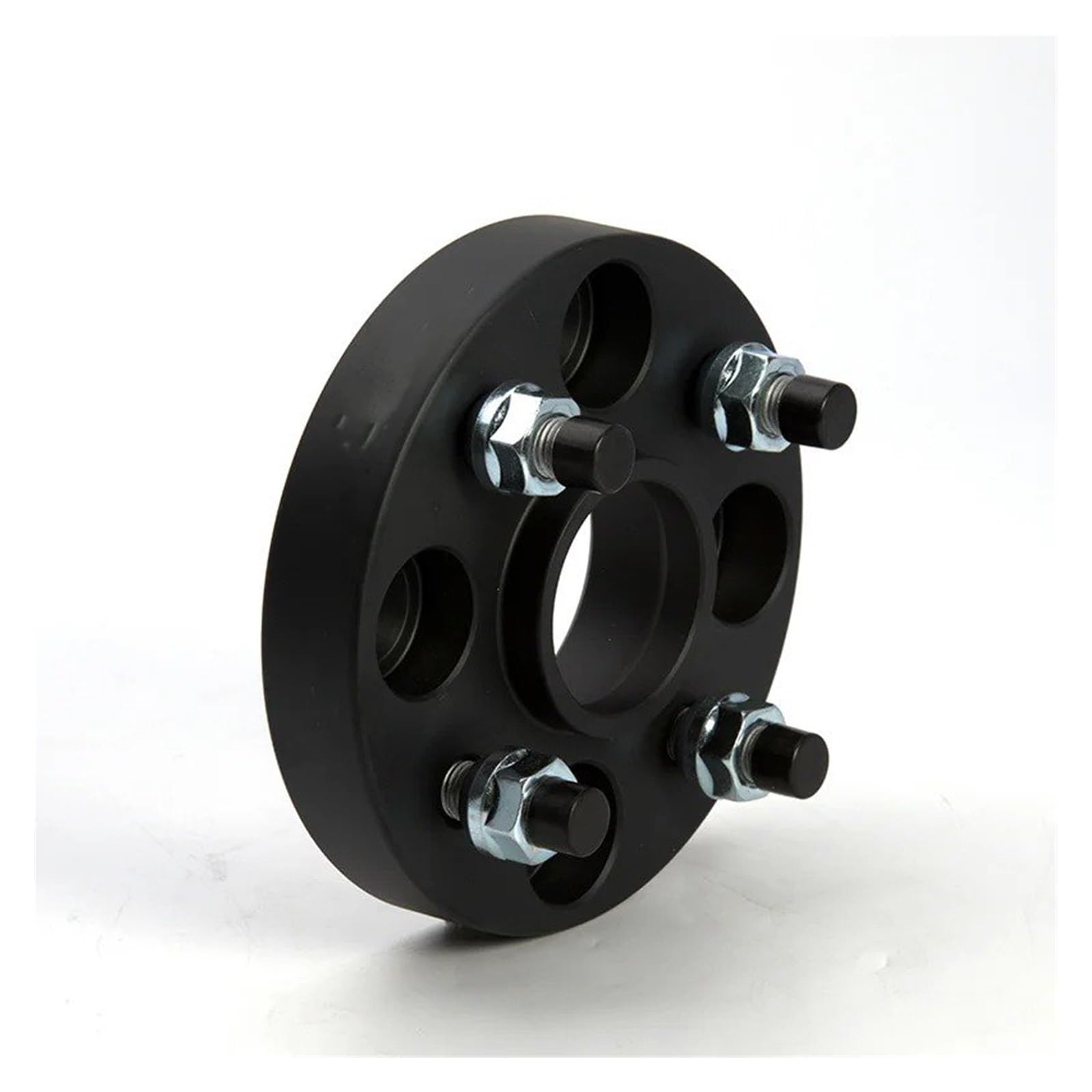 Spurverbreiterungen Für Fit Für Jazz 2 Stück 15mm/20mm/25mm/30mm/35mm/40mm PCD 4x100 ID = OD = 56,1mm Auto Aluminium Rad Spacer Adapter Rad Distanzscheiben(35mm black) von NIKKHO