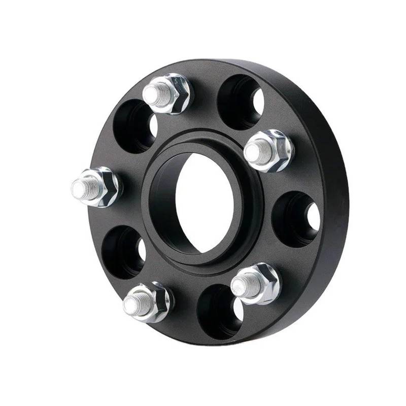 Spurverbreiterungen Für Ford Für Focus Für C-MAX Für Taurus Rad Spacer Adapter PCD 5x108 CB 63,4mm M12x1,5 1 Stück Rad Distanzscheiben(Black 15mm) von NIKKHO