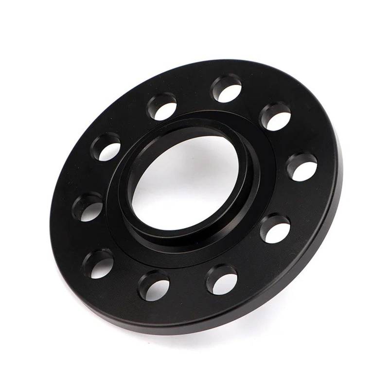 Spurverbreiterungen Für Jeep Für Wrangler 5 Lug 3/5/8/10/12/15mm Rad Spacer Adapter 2 Stück PCD 5x12 7/5x130 CB 71,6mm Rad Distanzscheiben(5mm Black) von NIKKHO