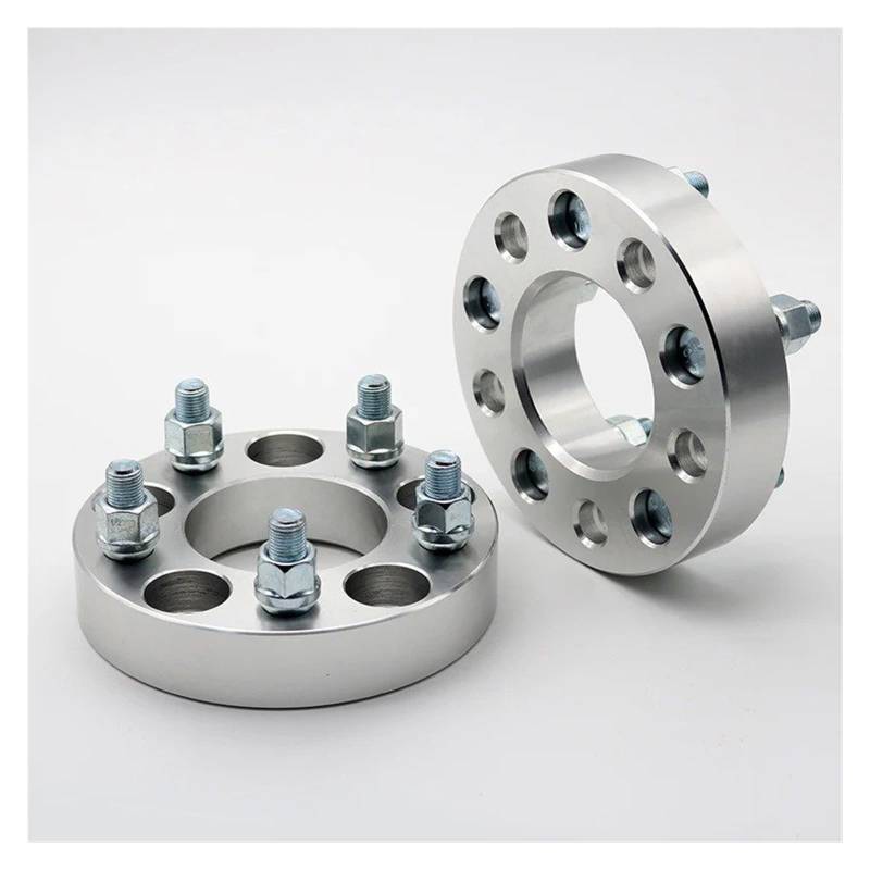 Spurverbreiterungen Für Jeep Für Wrangler Für Cherokee Für Liberty 1984-2013 2 Stück 20/30/35/40mm PCD 5x114.3 CB: 71,6mm Spurverbreiterung Adapter 5 Lug Rad Distanzscheiben(40mm Silver) von NIKKHO