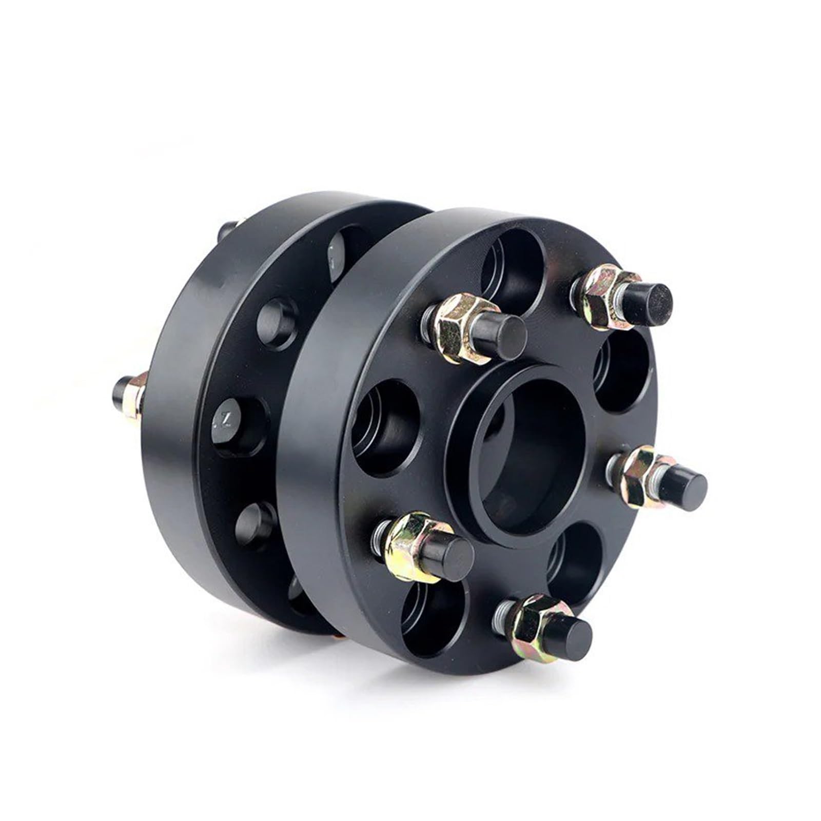 Spurverbreiterungen Für Kia Für Sorento 5 Lug 2 Stück 25/30/35/40mm PCD 5x139.7 CB 95,3mm Rad Spacer Adapter M12x1.5 Rad Distanzscheiben(50mm Black) von NIKKHO