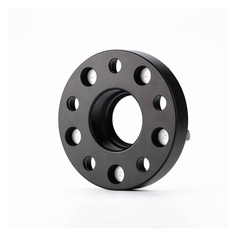 Spurverbreiterungen Für Land Für Rover Für Range Für Rover Für Evoque LR2 Spurverbreiterung Adapter PCD 5x108 CB 63.4 M14x1.5 1 Stück Rad Distanzscheiben(Black 20mm) von NIKKHO