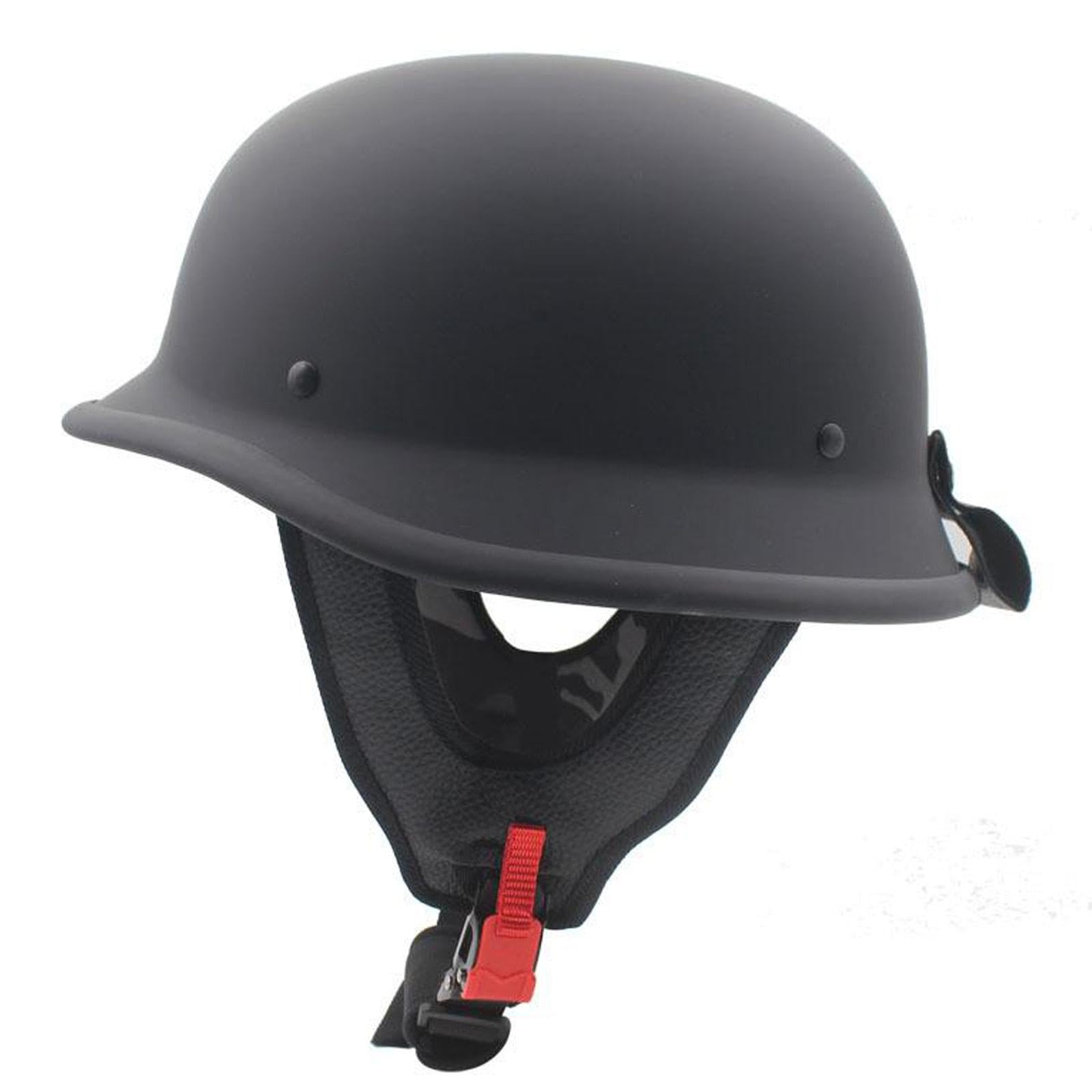 Helm Halboffenen Mit ECE Chopper Roller-Helm Vintage Öffnen Motorradhelm Cruiser Scooter Halbschale Jet-Helm Offenem Helm Für Erwachsen Frauen Herren Für Moped Biker,#4-58-63cm von NIKSHI