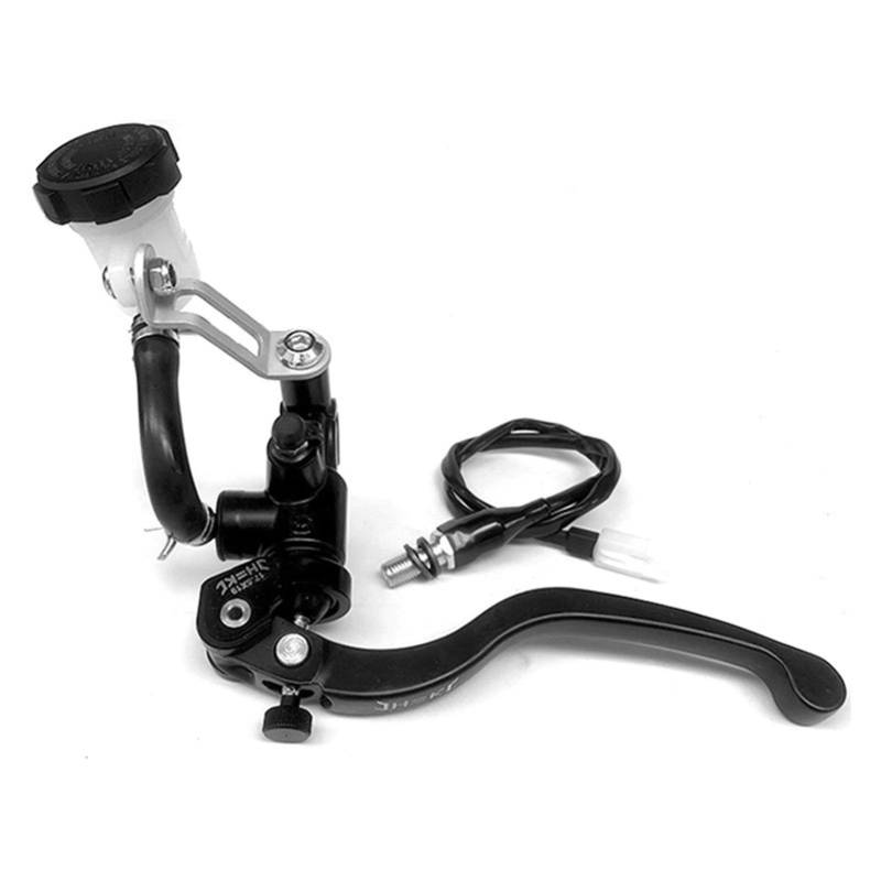 Kupplung Bremshebel,Brems Kupplungshebel Universal 17.5mm Adelin PX1 Motorradbremse Kupplungspumpe Hauptzylinderhebelgriff Bremspumpe for Yamaha Kawasaki Suzuki (Color : Black Left pump) von NIMUDU