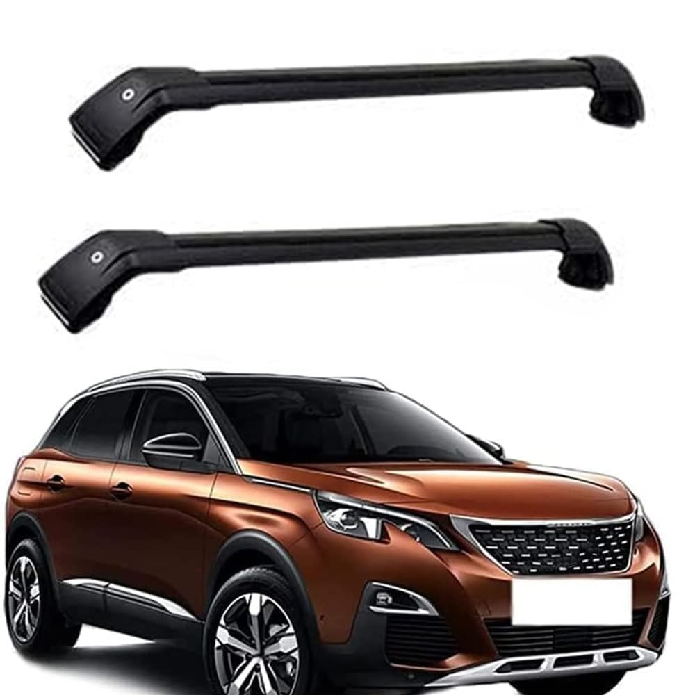 Dachträger für Autos 2 Stück Autodachträger, for Hyundai ix35 2 (LM) 2010–2015, Dachträger, Querträger, Gepäckträger, Transportträger, Aluminium, Diebstahlsicher, abschließbar, B(C) von NINHFTDROU