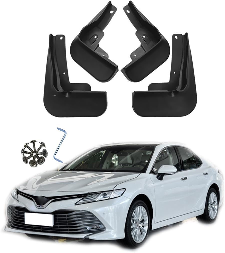 4 Stück Auto Schmutzfänger für T-oyota Camry/Sport 2018-2023, Vorne Hinten Schmutzfänger Protection Styling Zubehör Spritzschutz,A-Camry von NINQ