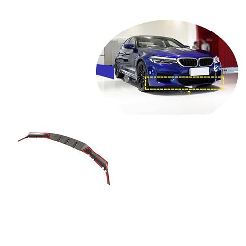 Auto Frontspoiler für B-MW F90 M5 2018-2019, Frontstoßstangenlippenspoiler, Wasserdicht, Verschleißfest, ABS Frontspoiler von NINQ