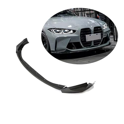 Auto Frontspoiler für B-MW G80 M3 G82 M4 2021-2022, Kohlefaser-Look Frontspoiler, Wasserdicht, Verschleißfest, Stoßstangenverkleidung von NINQ