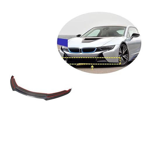 Auto Frontspoiler für B-MW i8 2014-2018, Kohlefaser-Look Frontspoiler, Wasserdicht, Verschleißfest, Stoßstangenverkleidung von NINQ