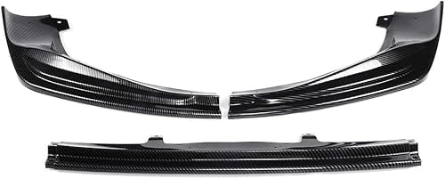 Auto Frontspoiler für L-EXUS IS250/350/200T/300 AWD F-Sport 2014-2016, Kohlefaser-Look Frontspoiler, Wasserdicht, Verschleißfest, Stoßstangenverkleidung von NINQ