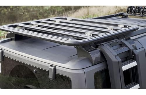 NINQ 2 Stück Auto Querträger Dachträger für Ford Bronco 2021 2022 2023 2024, Eloxiertem Aluminium Fahrradträger Dachboxen Offener Dachreling Dachgepäckablage,A von NINQ