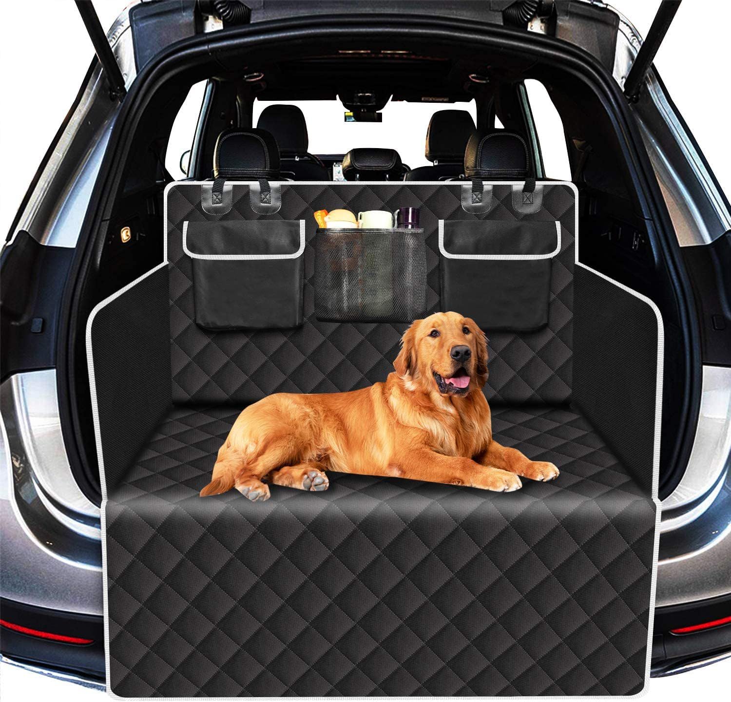 NINQ Auto Kofferraumschutz Hund Hundedecke für Benz GLA Class GLA 200 GLA 250 2014-2020, Reißfeste Wasserdichter Kofferraumdecke Hundedecke Seitenschutz von NINQ