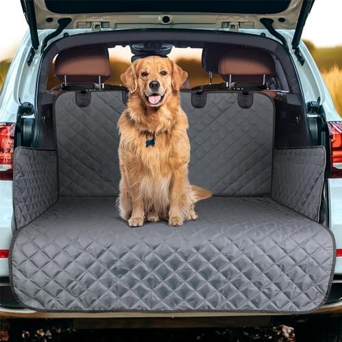 NINQ Auto Kofferraumschutz Hund Hundedecke für Land Rover Range Rover Sport 2003-2013, Reißfeste Wasserdichter Kofferraumdecke Hundedecke Seitenschutz von NINQ