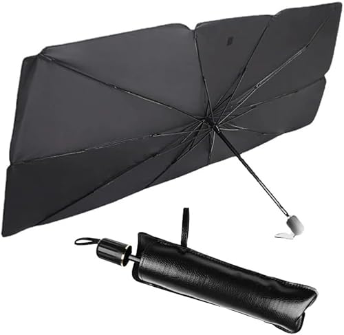 Sonnenschutz Auto Frontscheibe für Tesla Model S, Car Umbrella Sun Shade Cover, Tragbarer Sonnenschutz, Frontscheibenabdeckung Innen von NINQ