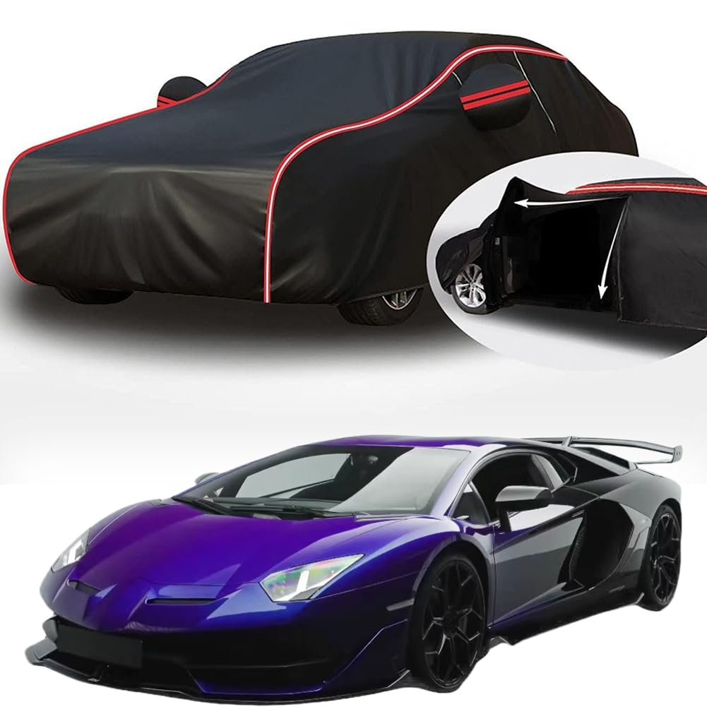 Vollgarage Autoabdeckung für Lamborghini Aventador SVJ, Schnee/Kratzfest/Uv-Schutz Alles Wetter Oxford Schutzhülle,A von NINQ