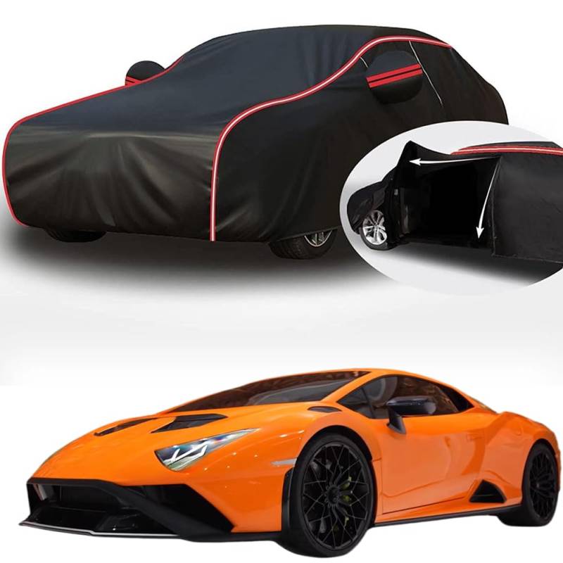 Vollgarage Autoabdeckung für Lamborghini Huracan STO, Schnee/Kratzfest/Uv-Schutz Alles Wetter Oxford Schutzhülle,A von NINQ