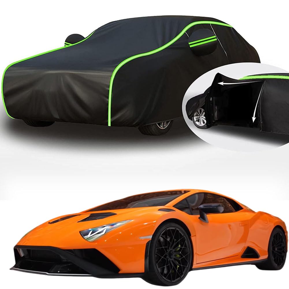 Vollgarage Autoabdeckung für Lamborghini Huracan STO, Schnee/Kratzfest/Uv-Schutz Alles Wetter Oxford Schutzhülle,C von NINQ