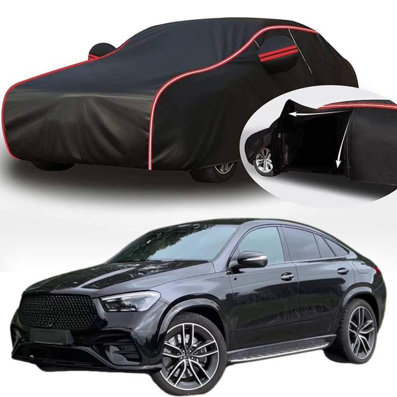 Vollgarage Autoabdeckung für Mercedes-Benz GLE450d Coupe Sport Crossover SUV 2024 2025, Schnee/Kratzfest/Uv-Schutz Alles Wetter Oxford Schutzhülle,A von NINQ