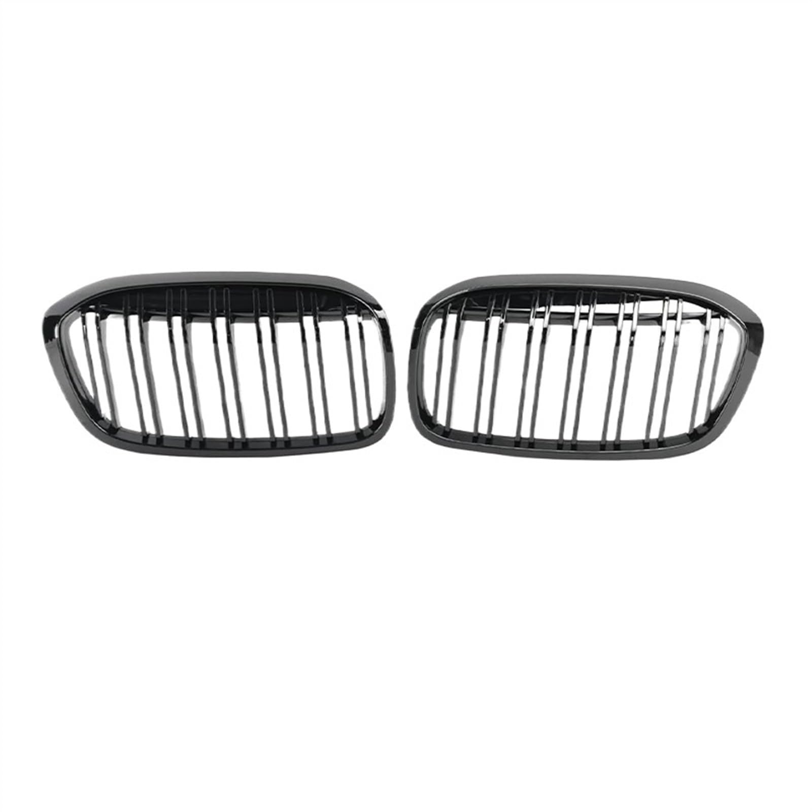 NIONGYN Auto Kühlergrill Kompatibel Mit 2er F45 F46 2014 2015 2016 2017 2018 2019 2020 Nierengitter Auto Frontstoßstangengitter Renngrill Ersatz(2018-2020,Dual Slat) von NIONGYN