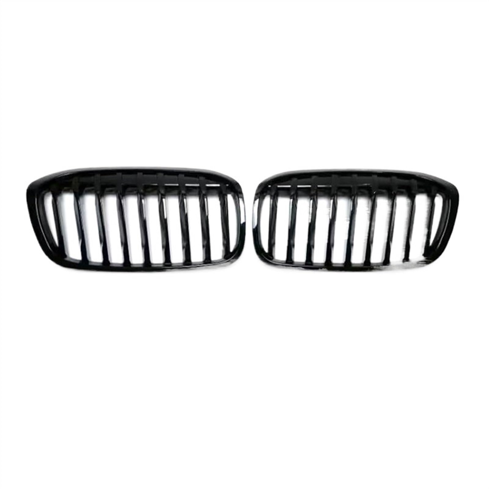 NIONGYN Auto Kühlergrill Kompatibel Mit 2er F45 F46 2014 2015 2016 2017 2018 2019 2020 Nierengitter Auto Frontstoßstangengitter Renngrill Ersatz(2018-2020,Single Slat) von NIONGYN