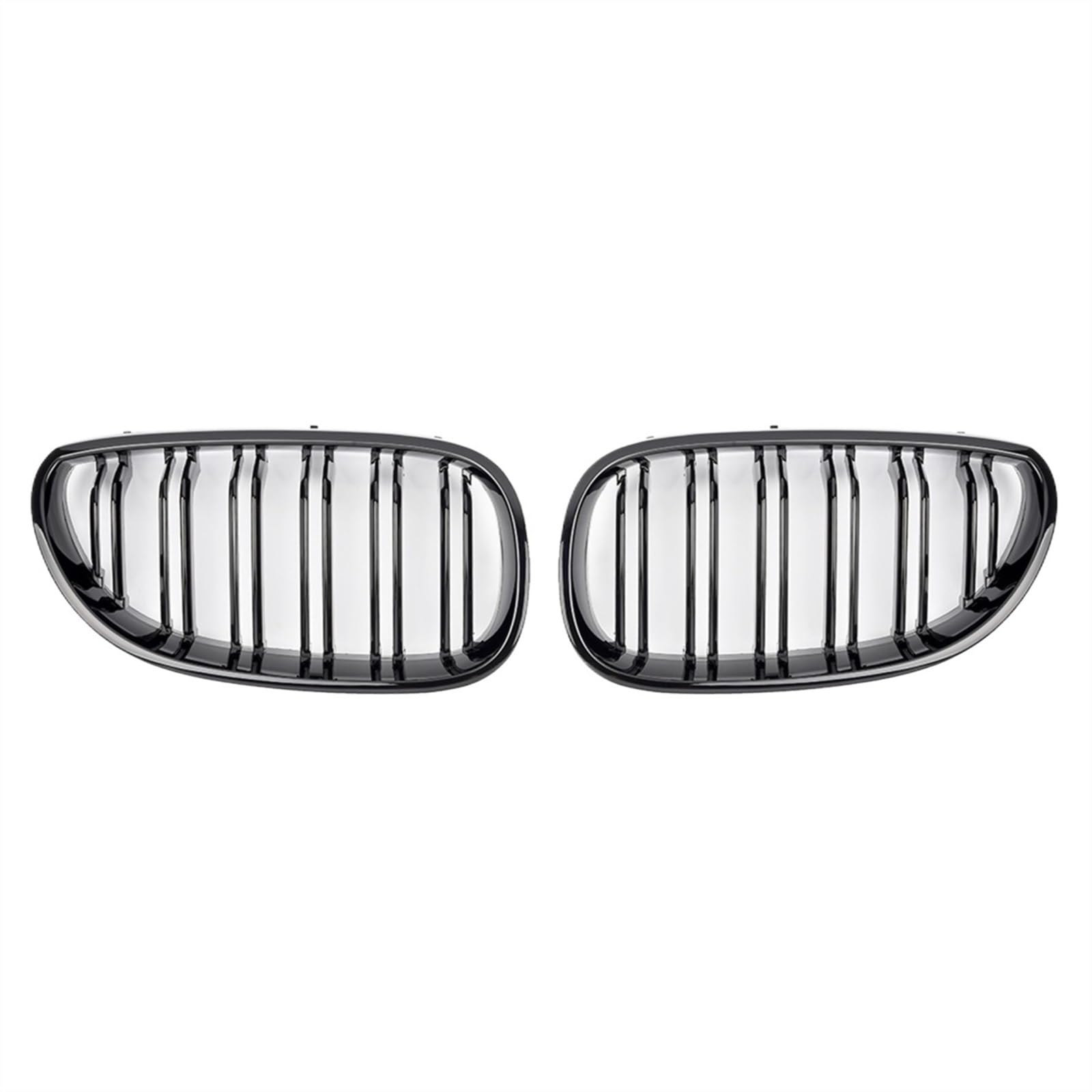 NIONGYN Auto Kühlergrill Kompatibel Mit 5er E60 E61 Für M5 520i 545i 550i 535i 2003 2004 2005 2006 2007 2008 2009 Frontstoßstange Nierengrill von NIONGYN