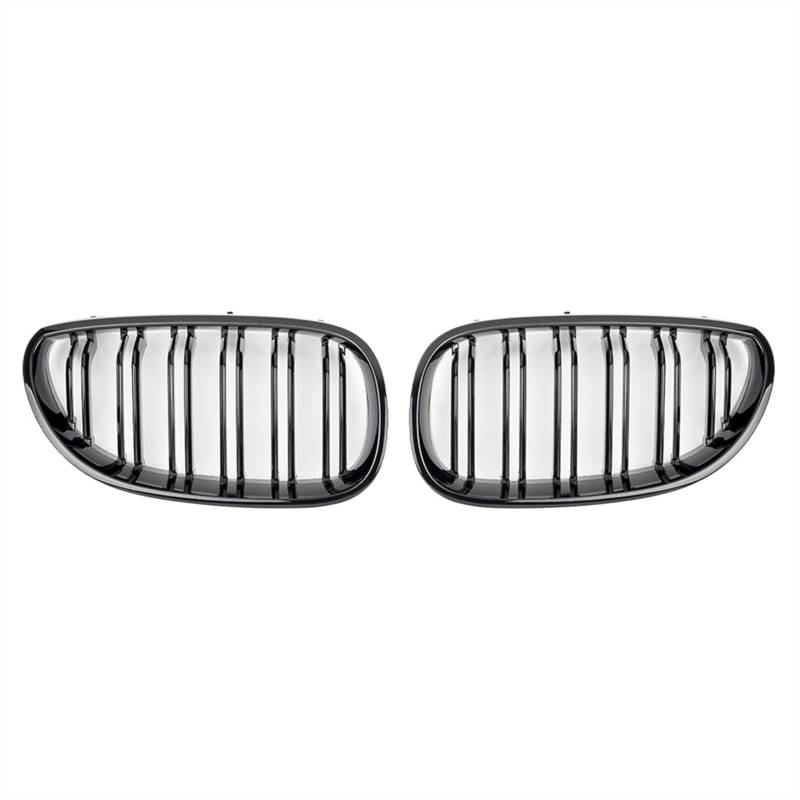 NIONGYN Auto Kühlergrill Kompatibel Mit 5er E60 E61 Für M5 520i 545i 550i 535i 2003 2004 2005 2006 2007 2008 2009 Frontstoßstange Nierengrill von NIONGYN